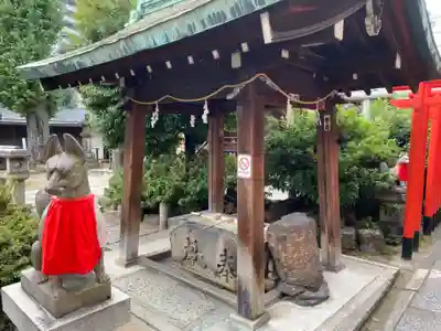富士浅間神社の手水舎