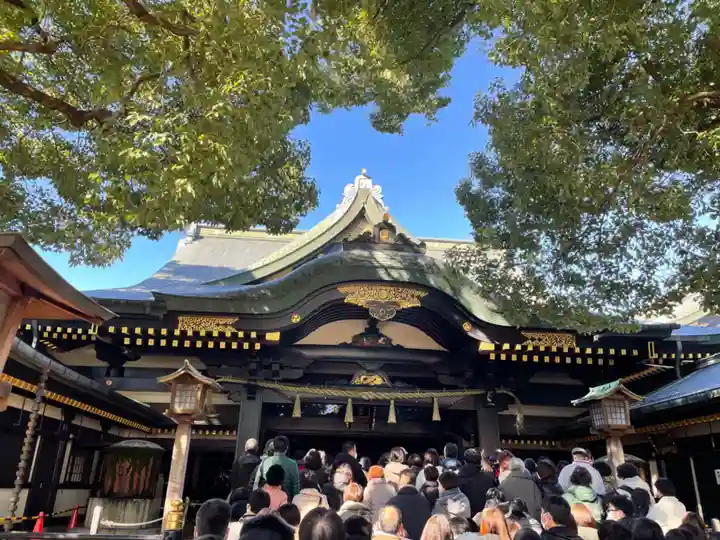 穴八幡宮の本殿・本堂