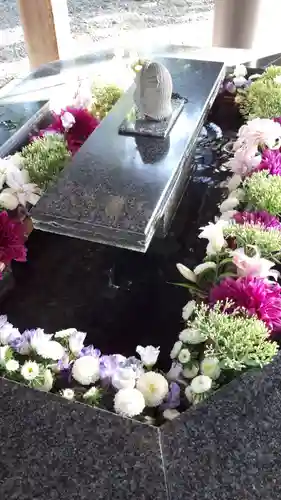 新琴似神社の手水舎