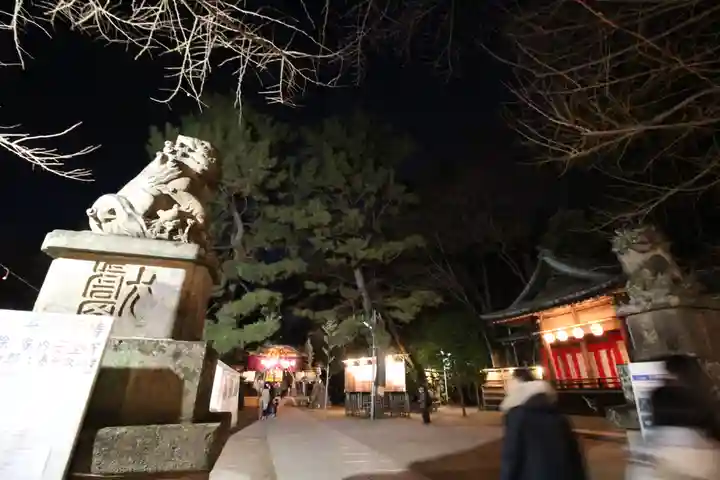 石神井氷川神社の狛犬