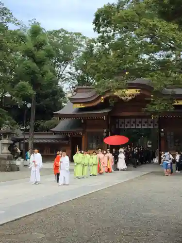 大國魂神社の結婚式