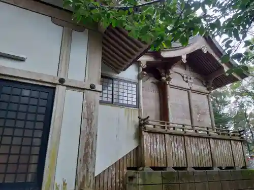 母智丘神社の本殿・本堂