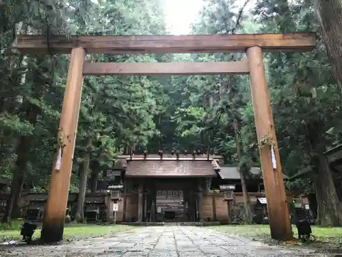 仁科神明宮の鳥居