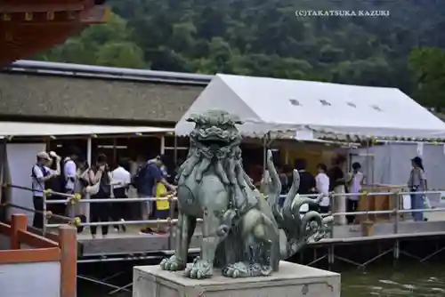 厳島神社の狛犬