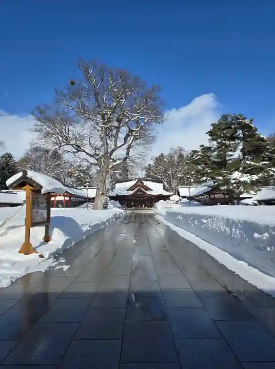 北海道護國神社の本殿・本堂