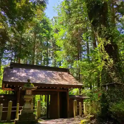 八幡神社松平東照宮の山門・神門