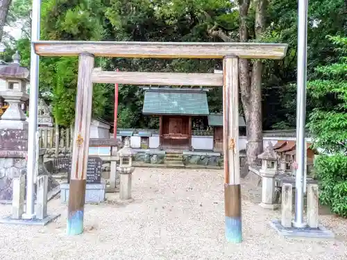 神明社（大脇神明社）の鳥居