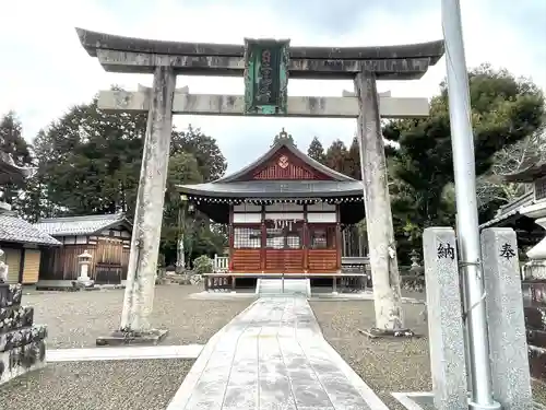 日吉神社の鳥居