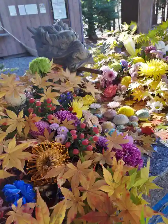 滑川神社 - 仕事と子どもの守り神の手水舎
