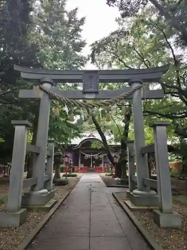 麻賀多神社奥宮の鳥居