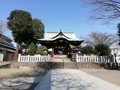 桐ヶ谷氷川神社の本殿・本堂