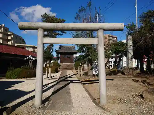 稲荷神社の鳥居