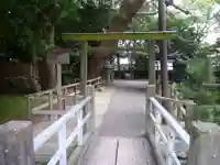 御食神社(豊受大神宮摂社)の鳥居