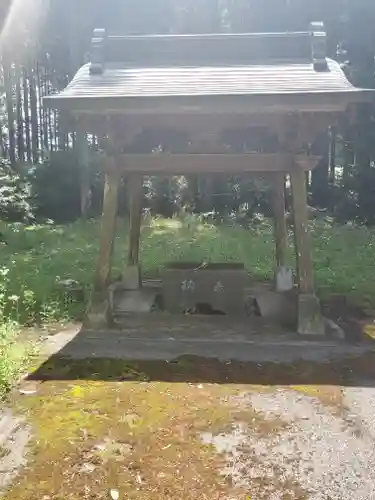 高龗神社の手水舎
