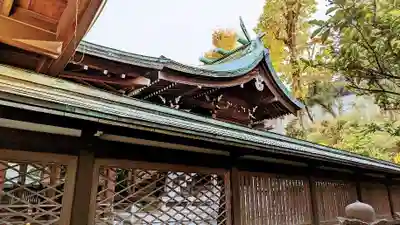 白金氷川神社の本殿・本堂