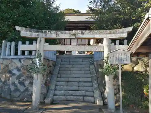 檜尾神社の鳥居