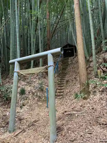 御岳様の鳥居