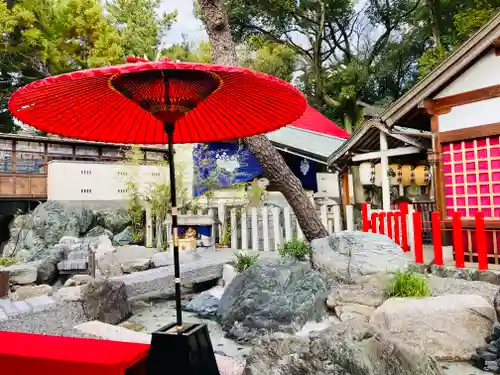 別小江神社の庭園