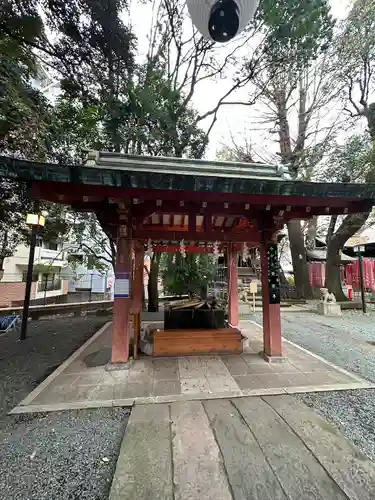 金王八幡宮の手水舎