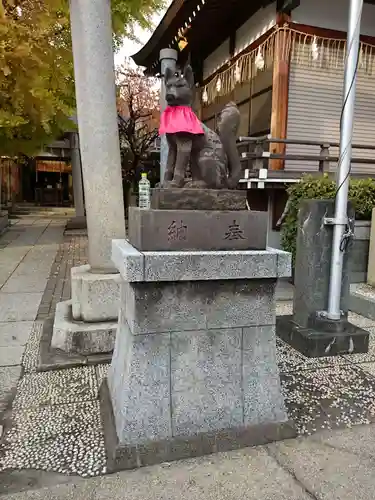 飛木稲荷神社の狛犬