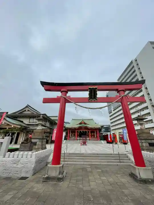 東京羽田 穴守稲荷神社の鳥居