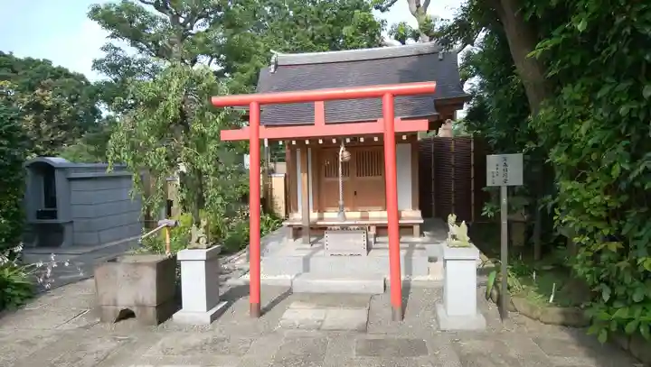 功徳林寺の鳥居