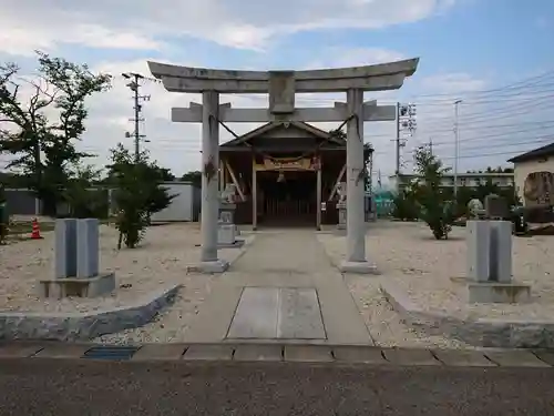 開豊神社の鳥居