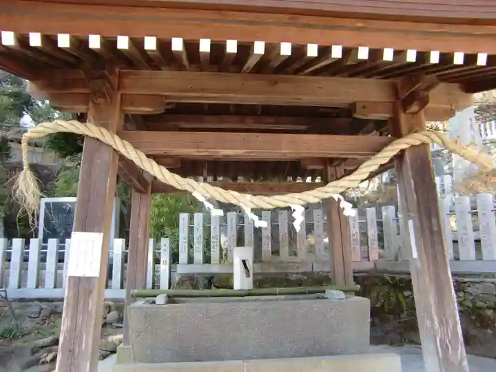 筑波山神社の手水舎