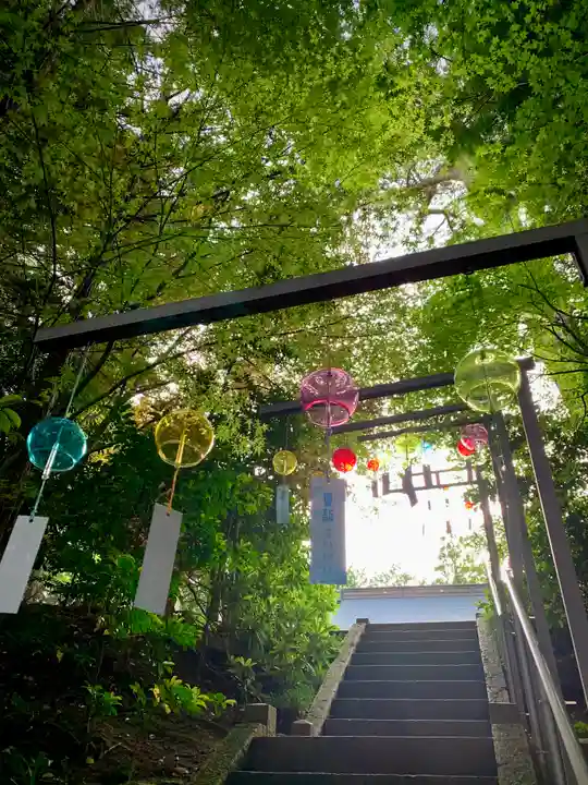 滑川神社 - 仕事と子どもの守り神(福島県)
