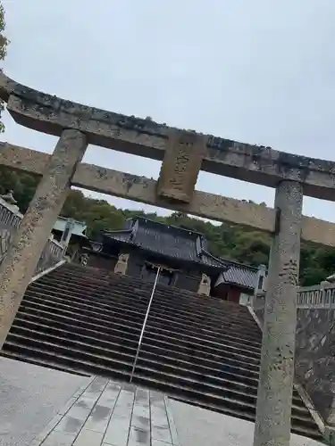 川中神社の鳥居