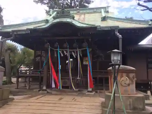 駒留八幡神社の本殿