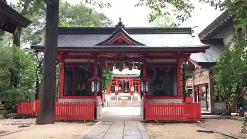 馬橋稲荷神社の山門・神門