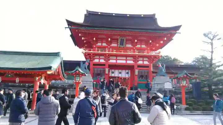 伏見稲荷大社の山門・神門