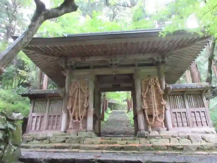 百済寺の山門・神門