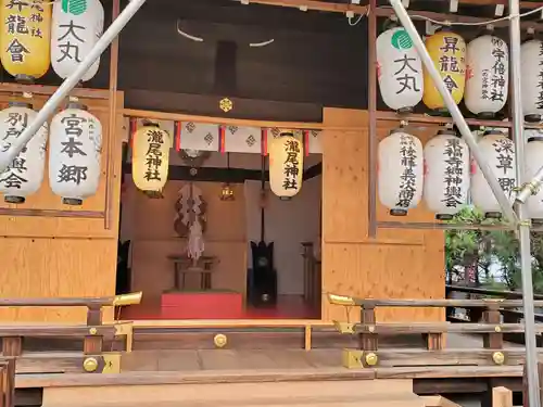 瀧尾神社の本殿・本堂