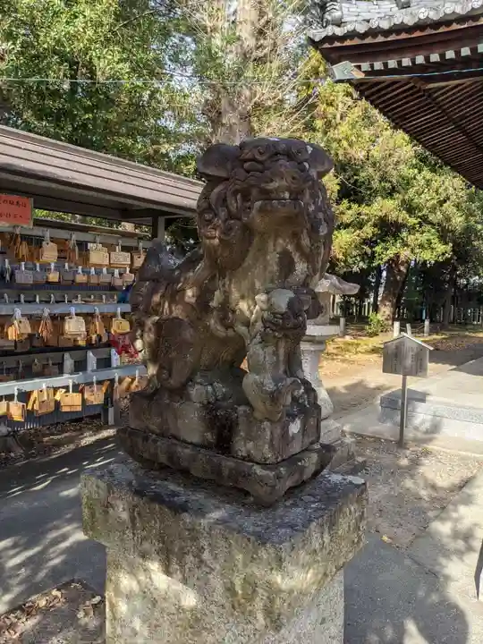 結神社の狛犬
