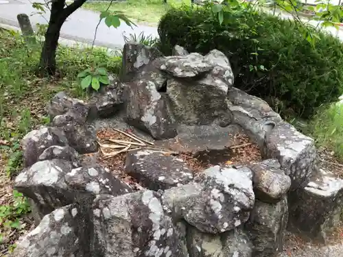 岡田神社の手水舎