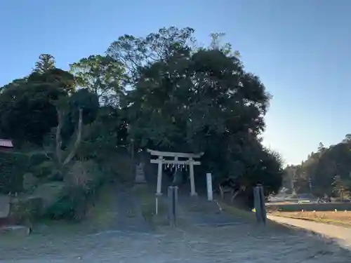 台田神社の鳥居