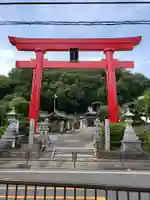 武州柿生琴平神社の鳥居