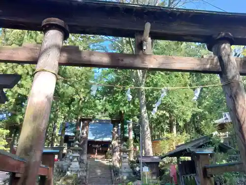 山家神社の鳥居