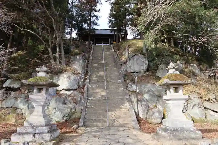 田村神社の景色