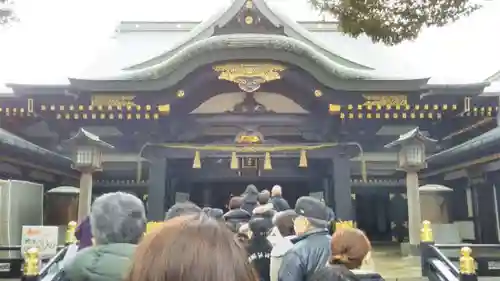 穴八幡宮の本殿・本堂
