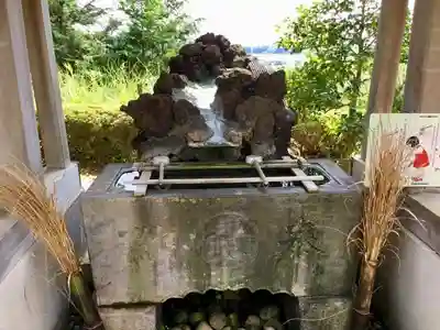 草刈大宮神社の手水舎