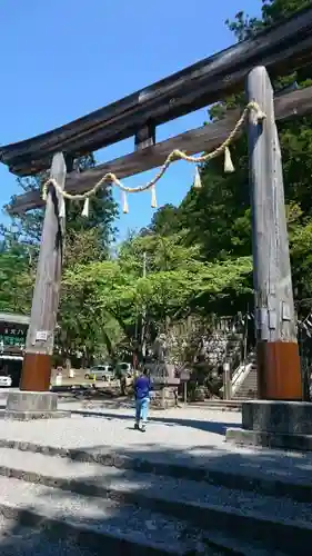 戸隠神社宝光社の鳥居