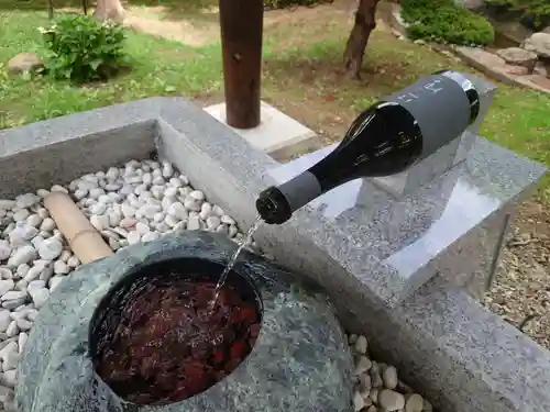 仁木神社の手水舎