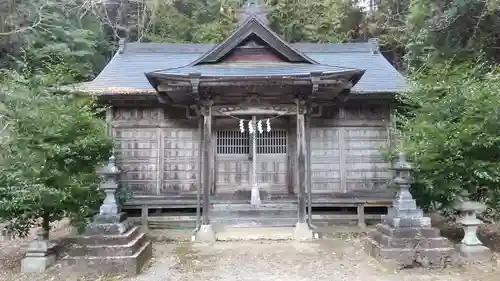 白山神社の本殿・本堂