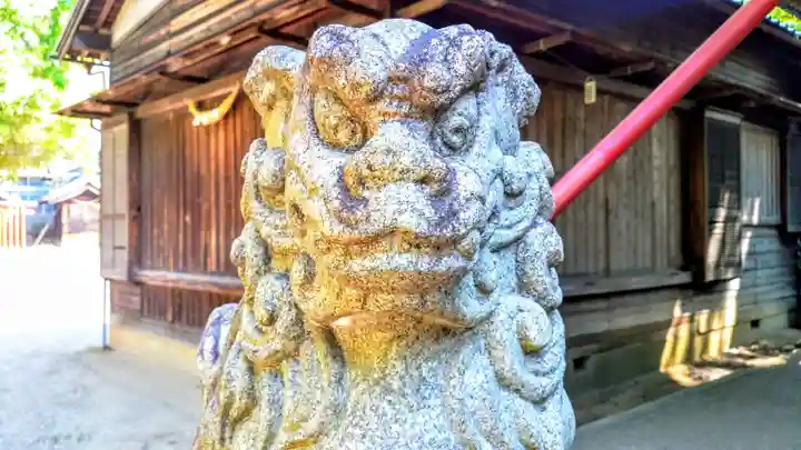 神明社(荒井神明社)の狛犬