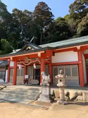 有間神社の本殿・本堂