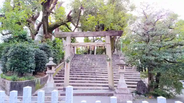 白山神社(新栄)の鳥居