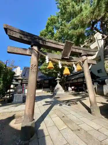 安江八幡宮の鳥居